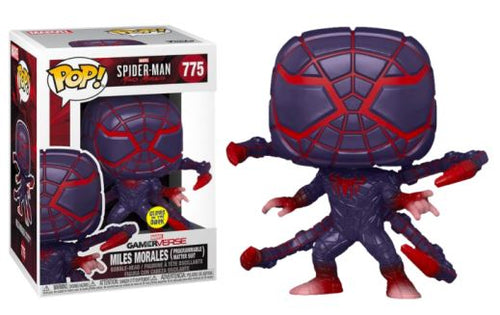 Marvel's SpiderMan: Miles Morales Programmable Matter Pose Glow US Exclusive Pop Vinyl! 775