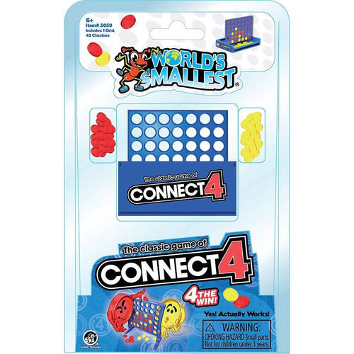 Worlds Smallest Mini Connect 4 Board Game