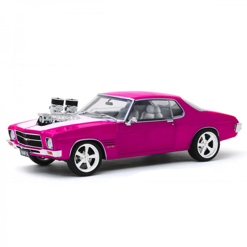 HOLDEN 1973 Pink/White HQ  Monaro 2 Door Diecast 1:24 Scale*