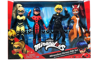 Miraculous Ladybug Heroez Fashion Doll Giftset 4pk