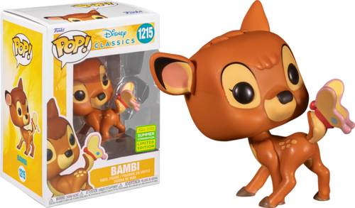 Bambi - Bambi with Butterfly Pop! Vinyl! 1215 2022 Summer Convention