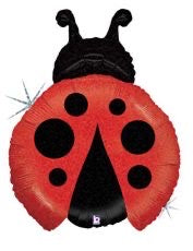 Large Ladybug Super Shape foil Balloon