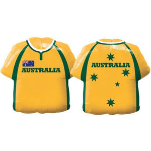 Australian Wallaby Football Rugby Super shape Foil Shirt Balloon