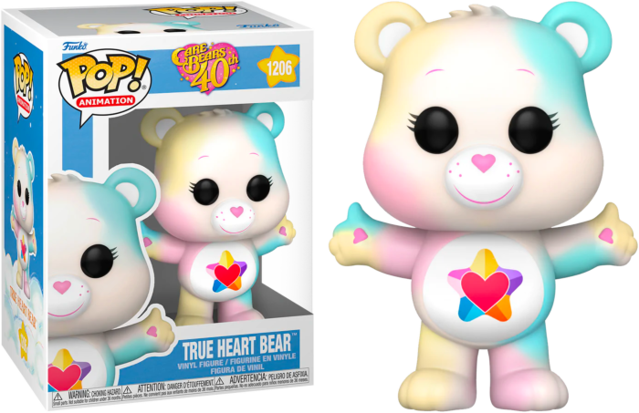 Care Bears - True Heart Bear 40th Anniversary Pop! Vinyl #1206