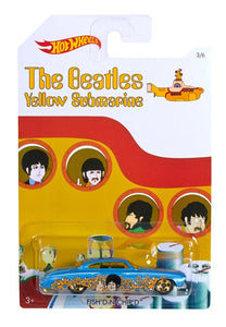 Hot Wheels Beatles Yellow Submarine Fish'd N Chip'd No 3/6 2016