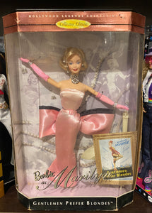 Mattel Barbie as Marilyn Monroe: GENTLEMEN PREFER BLONDES Hollywood Legends 1997
