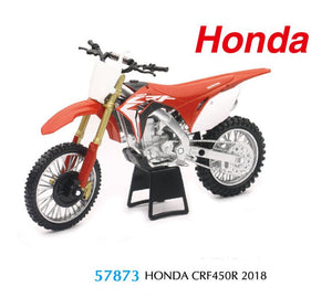 Honda CRF 450R 2018 Dirt Bike Diecast scale 1:12
