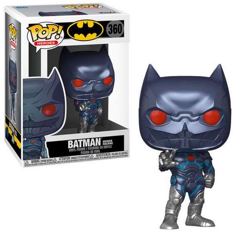 Batman Murder Machine Metallic US Exclusive Pop Vinyl! 360