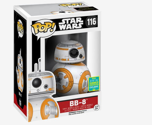 Star Wars BB-8 Thumbs Up Episode 7 The Force Awakens SDCC 2016 Exclusive Pop Vinyl! 116