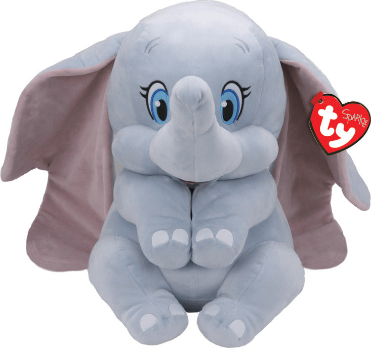 Ty Beanie Collection Dumbo Sparkle Elephant Super Soft Plush