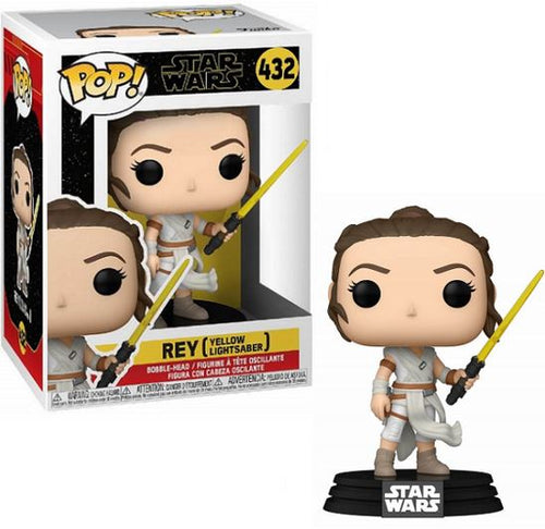 Star Wars Rey with Yellow Saber Pop Vinyl! 432