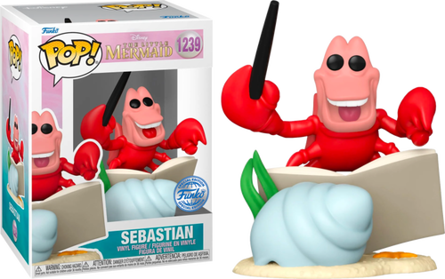 The Little Mermaid - Sebastian Pop Vinyl! 1239