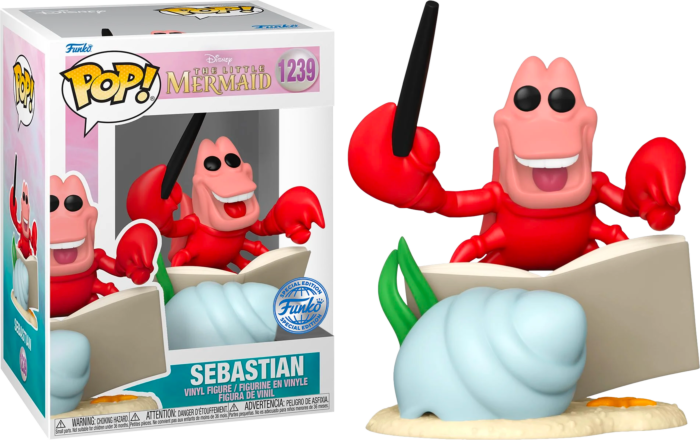 The Little Mermaid - Sebastian Pop Vinyl! 1239