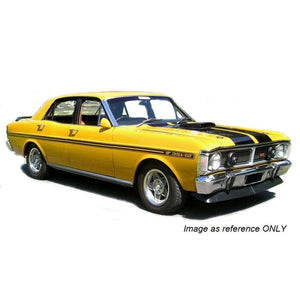 1:24 Yellow XY GTHO Ford DIECAST CAR