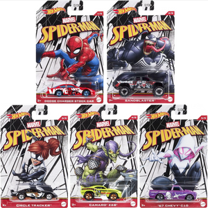 HOT WHEELS MARVEL SPIDERMAN GDG83 SOLD AS A SET **