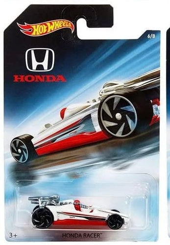 2018 Hot Wheels HONDA 70th Anniversary - HONDA RACER in White