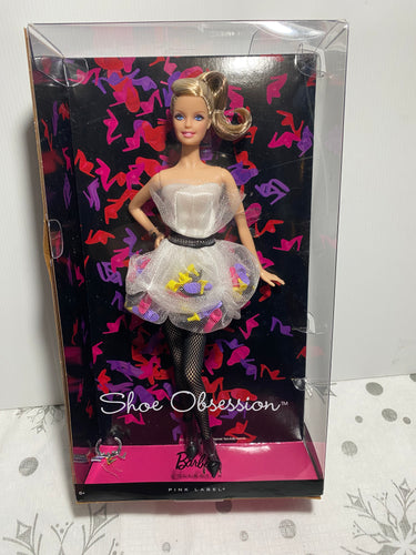 Shoe Obsession Barbie Collector Doll PINK LABEL 2011