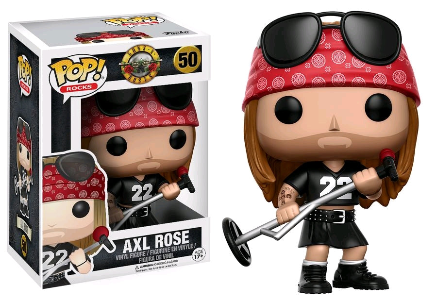 Guns 'n' Roses Axl Rose Pop Vinyl! 50