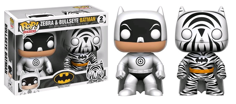 Batman Bullseye & Zebra US Exclusive Pop 2 Pack