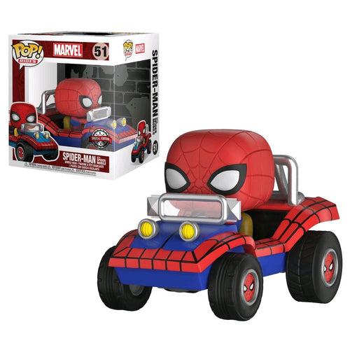 SpiderMan - Spider-Man with Spider Mobile US Exclusive Pop! Ride 51