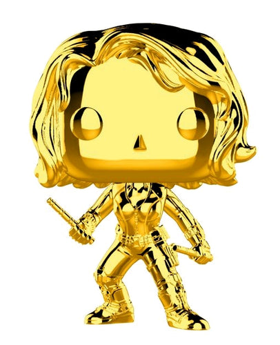 Marvel Studios 10th Anniversary - Black Widow Gold Chrome Pop Vinyl! 380