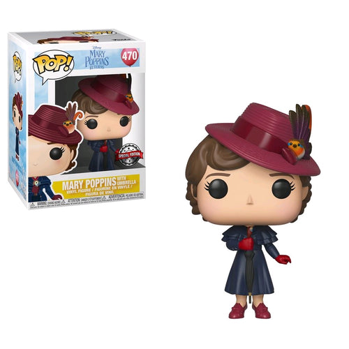 Mary Poppins Returns - Mary Poppins with Umbrella Pop Vinyl! 470