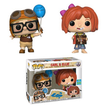 Up - Young Carl & Ellie SDCC 2019 US Exclusive Pop Vinyl! 2-Pack + protector