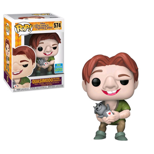 Hunchback of Notre Dame - Quasimodo holding Gargoyle SDCC 2019 US Exclusive Pop Vinyl! 574