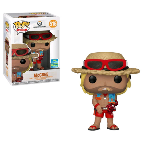 Overwatch - McCree Summer Skin SDCC 2019 US Exclusive Pop Vinyl! 516