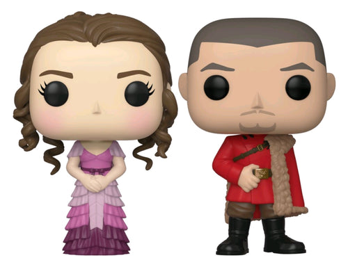 Harry Potter Hermione & Krum Yule US Exclusive Pop Vinyl 2 pack
