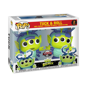 Pixar Alien Remix Tuck & Roll US Exclusive Pop Vinyl 2-Pack
