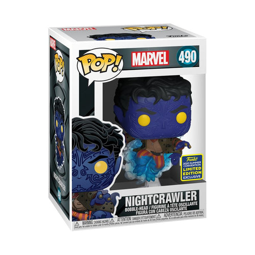 X-Men 2000 Nightcrawler teleport SDCC 2020 US Exclusive Pop Vinyl! 490