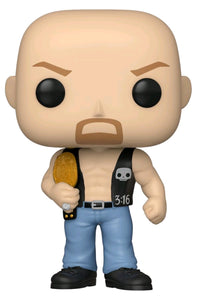 WWE Stone Cold Steve Austin with Belt Pop Vinyl! 84