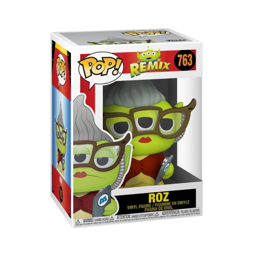 Pixar Alien Remix Roz Pop Vinyl! 763