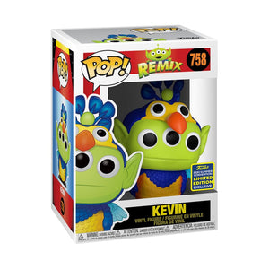 Pixar Alien Remix Kevin Metallic SDCC 2020 US Exclusive Pop Vinyl! 758