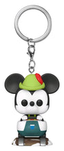 Disneyland 65th Anniversary Mickey Matterhorn Pocket Pop Keychain
