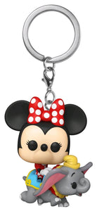 Disneyland 65th Anniversary Minnie Dumbo Ride Pocket Pop Keychain