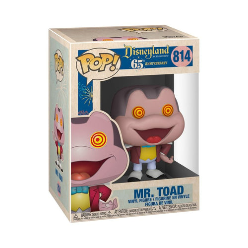 Disneyland 65th Anniversary Mr Toad with Spinning Eyes Pop Vinyl! 814