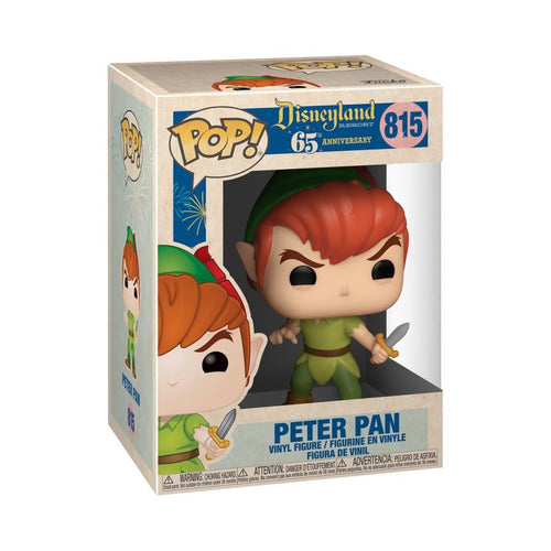 Disneyland 65th Anniversary Peter Pan Pop Vinyl! 815