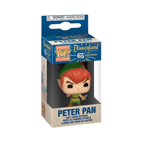 Disneyland 65th Anniversary Peter Pan Pocket Pop Keychain