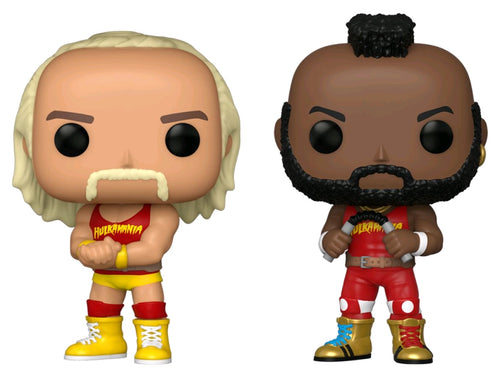 WWE Hulk Hogan & Mr T US Exclusive Pop Vinyl 2 pack
