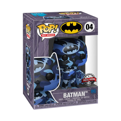 Batman Blue & Black Artist US Exclusive Pop Vinyl! 04 with Protector