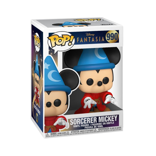 Fantasia Sorcerer Mickey 80th Anniversary Pop Vinyl! 990