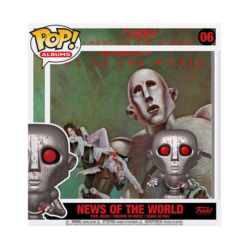 Queen News of the World Metallic Pop Album 06
