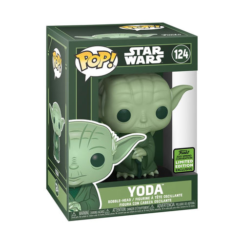 Star Wars - Yoda Green ECCC 2021 US Exclusive Pop Vinyl! 124