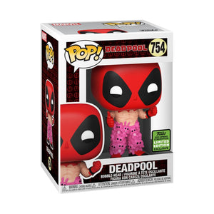 Deadpool - Deadpool with Teddy Belt ECCC 2021 US Exclusive Pop Vinyl! 754
