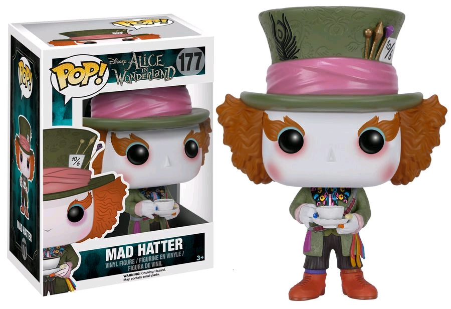Alice in Wonderland 2010 Mad Hatter Pop Vinyl! 177