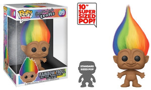 Trolls Rainbow Troll with Hair 10" Pop Vinyl! 09