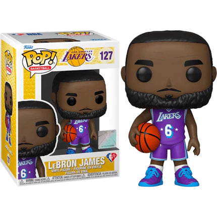 FUNKO NBA LAKERS LEBRON JAMES 2021 CITY EDITION POP! VINYL #127