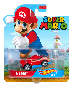 Hot Wheels Super Mario - Mario Vehicle 1:64